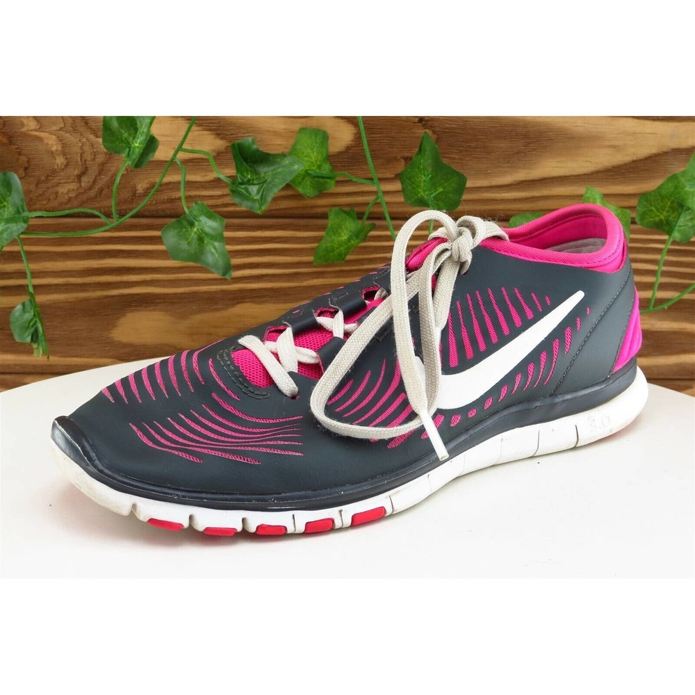 Nike free Balanza Women Size 6 M Shoes Gray Running Synthetic 99268004